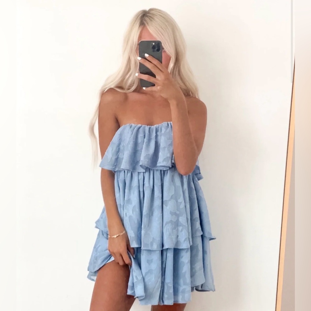 Pink Lily Strapless Dress